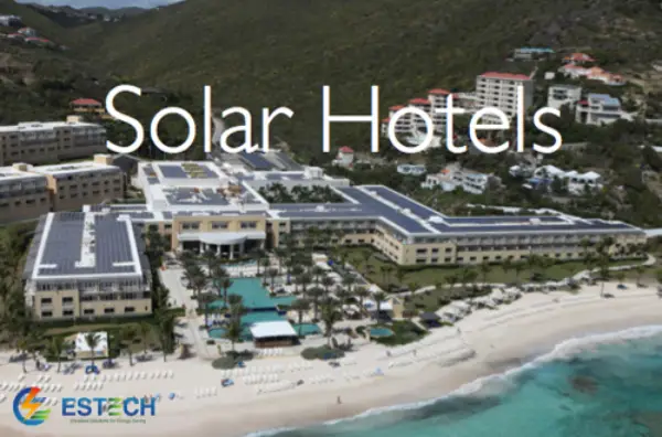 Điện mặt trời khách sạn, resort 1 Dien Mat Troi Khu Nghi Duong