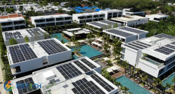Điện mặt trời khách sạn, resort 2 Lap Dien Mat Troi Cho Khach San Resort